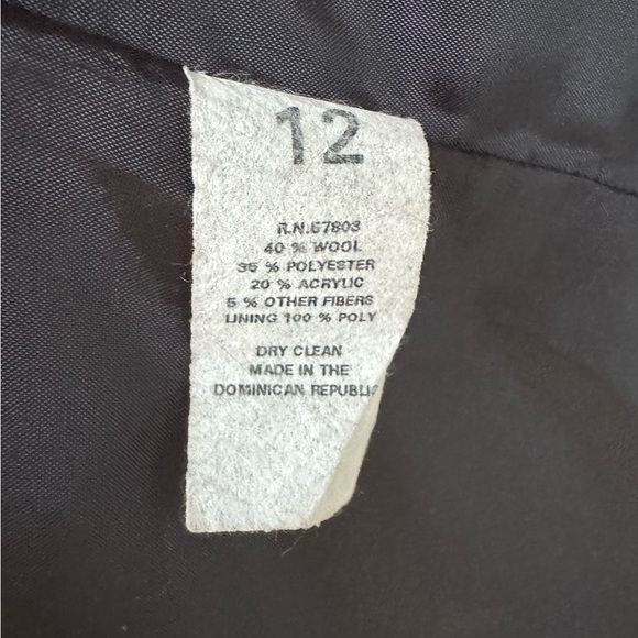 Classic Tartan Plaid Lined Wool Zip Up Blazer, Red, Green, Christmas, Vintage - Picture 6 of 6